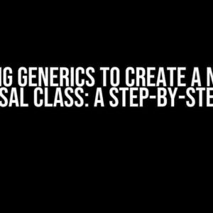 Using Generics to Create a Node Traversal Class: A Step-by-Step Guide